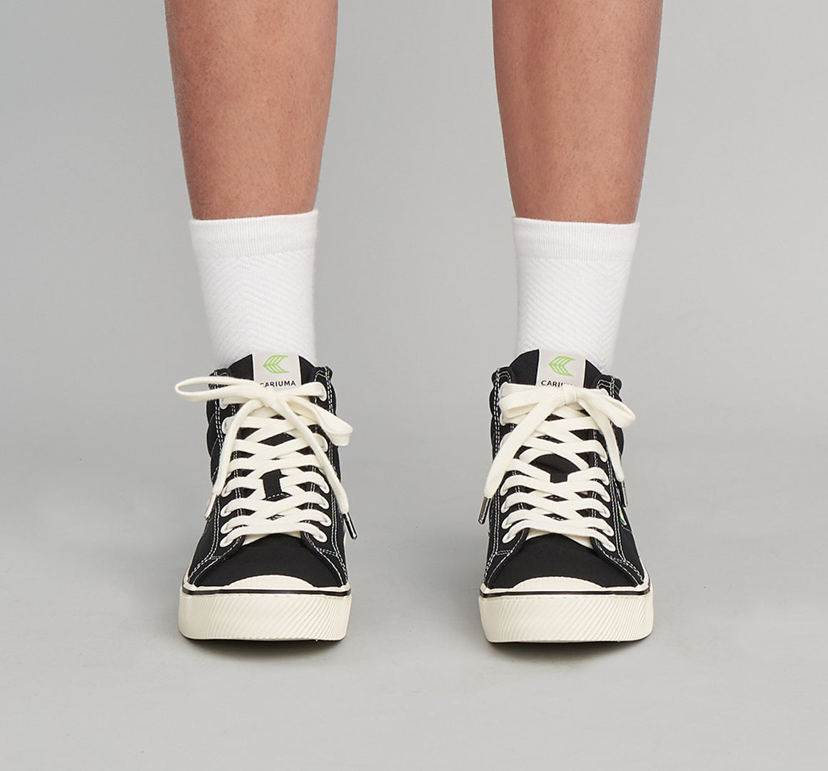 Crew Socks Melange Grey