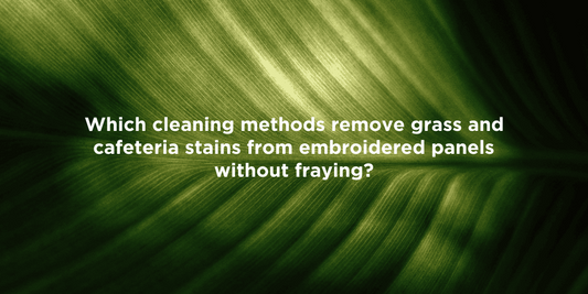 Remove Grass Stains from Embroidery
