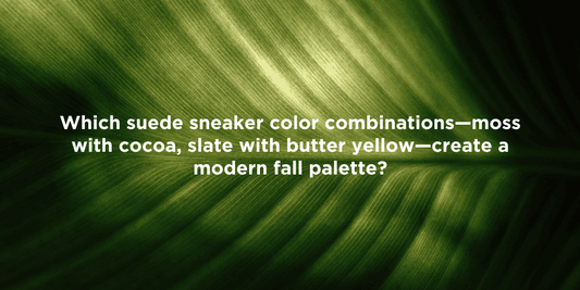 Stylish Suede Sneakers for Fall