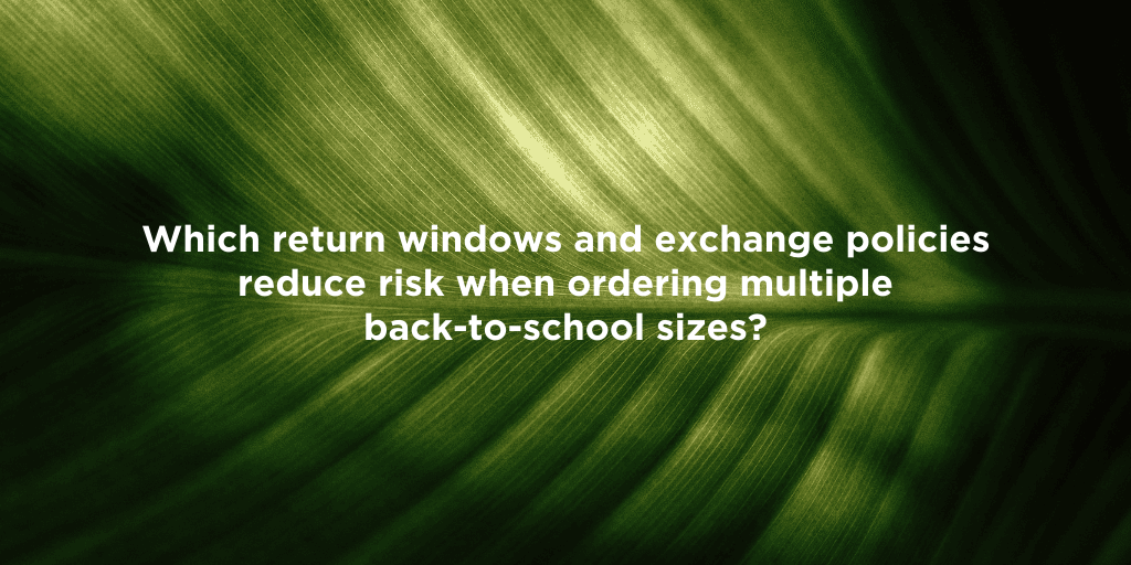 Back-to-School Shoe Exchange Tips