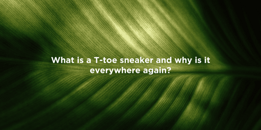 The Comeback of T-Toe Sneakers