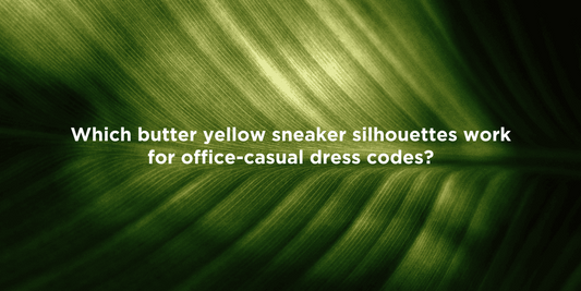 Stylish Butter Yellow Sneakers Unveiled