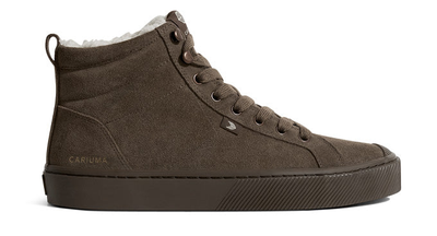 CARIUMA All Black High Top Women s Canvas Sneakers OCA High