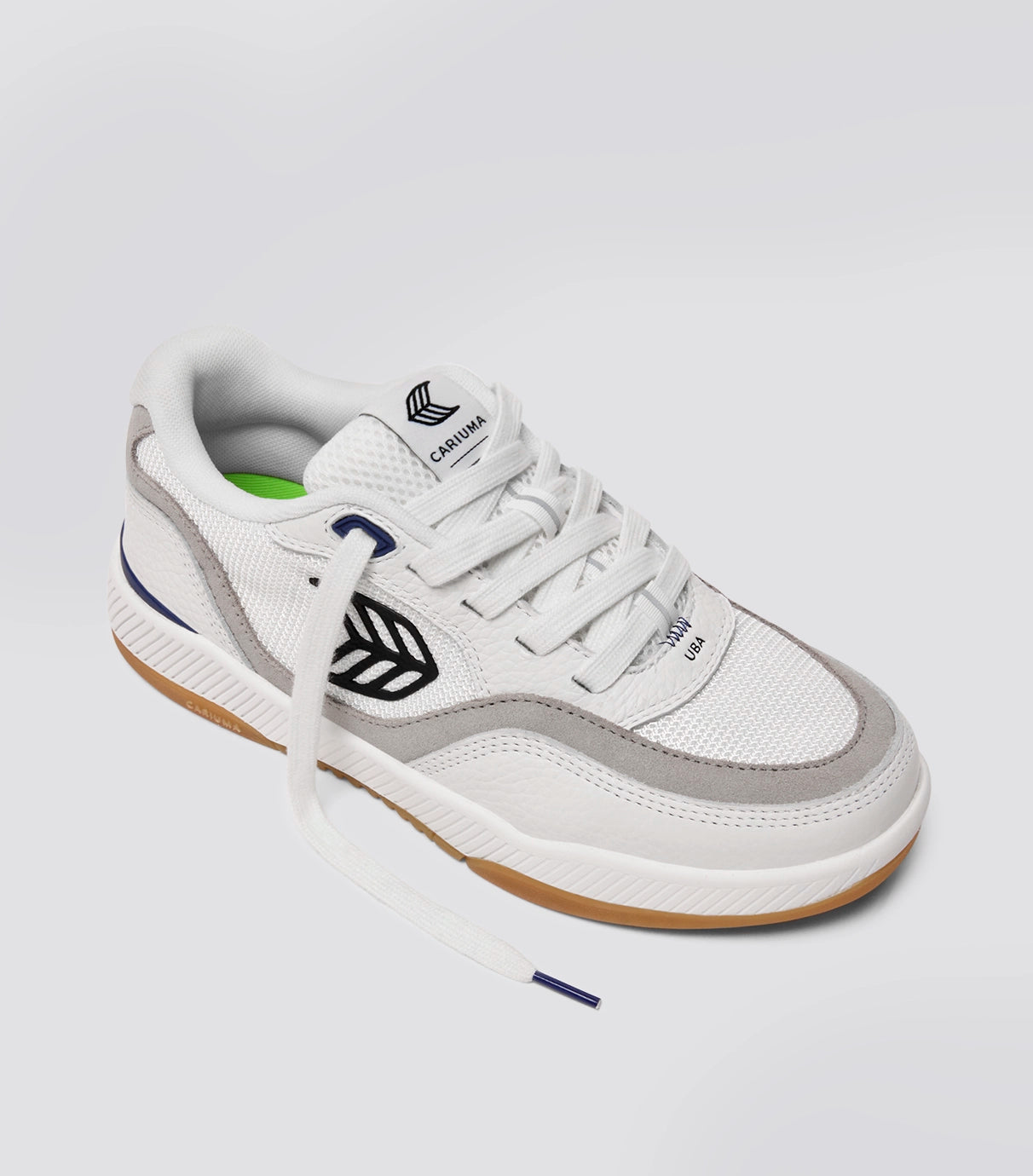 UBA PRO Suede Off-White Mesh Smoke White Black Logo