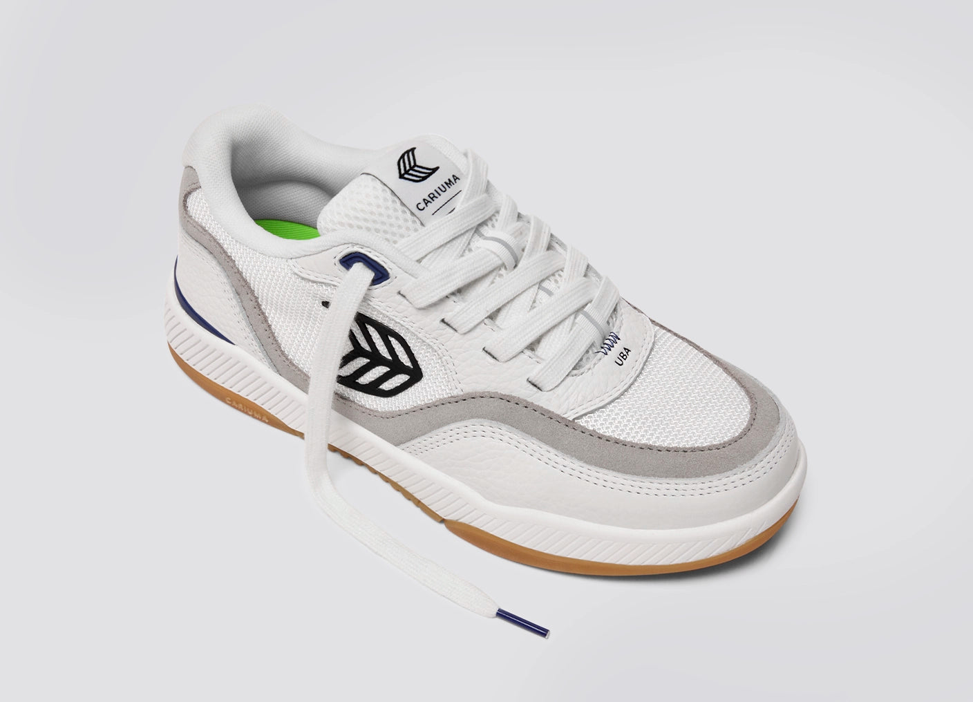 UBA PRO Suede Off-White Mesh Smoke White Black Logo