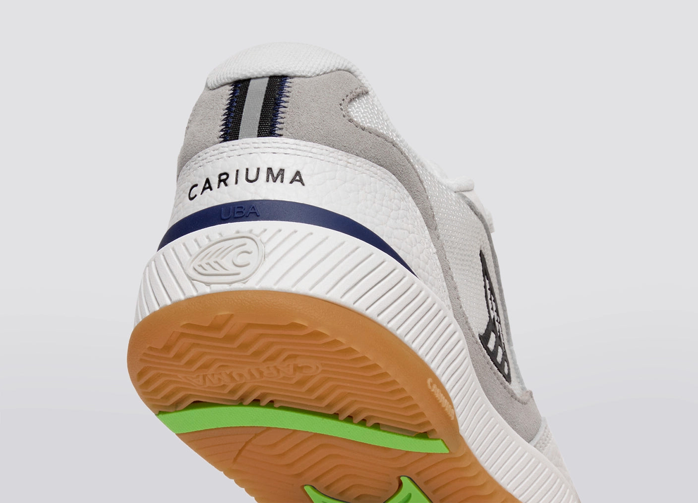 UBA PRO Suede Off-White Mesh Smoke White Black Logo