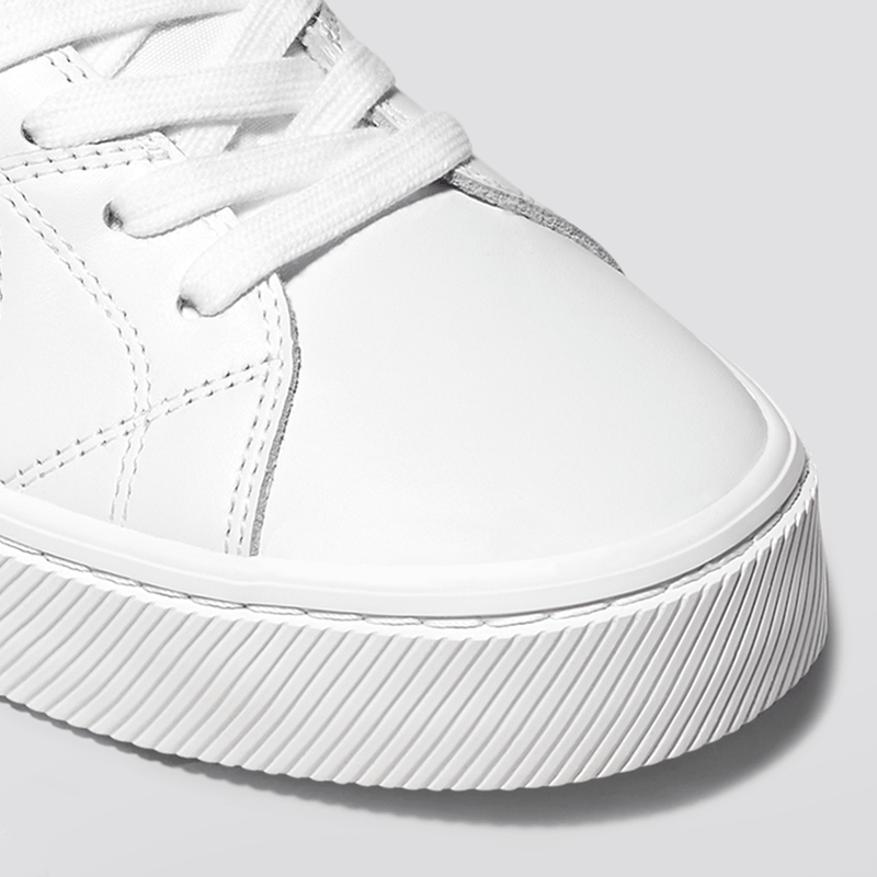 SALVAS Leather White Khaki Parrot Print Women