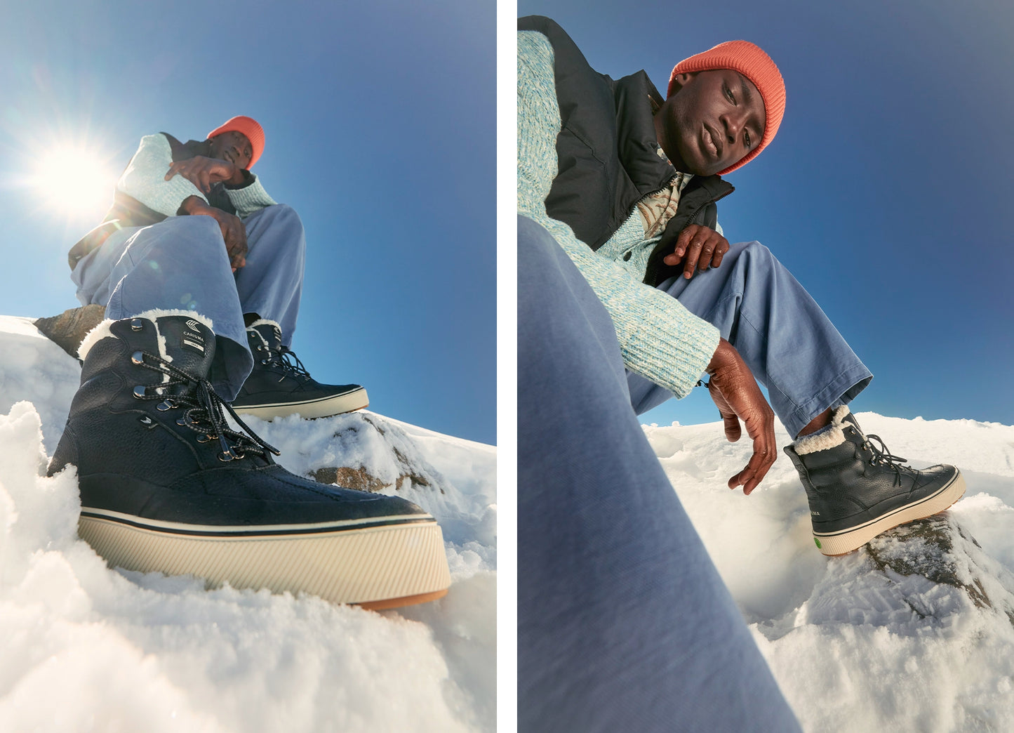 IBIRA Nubuck Black Boot