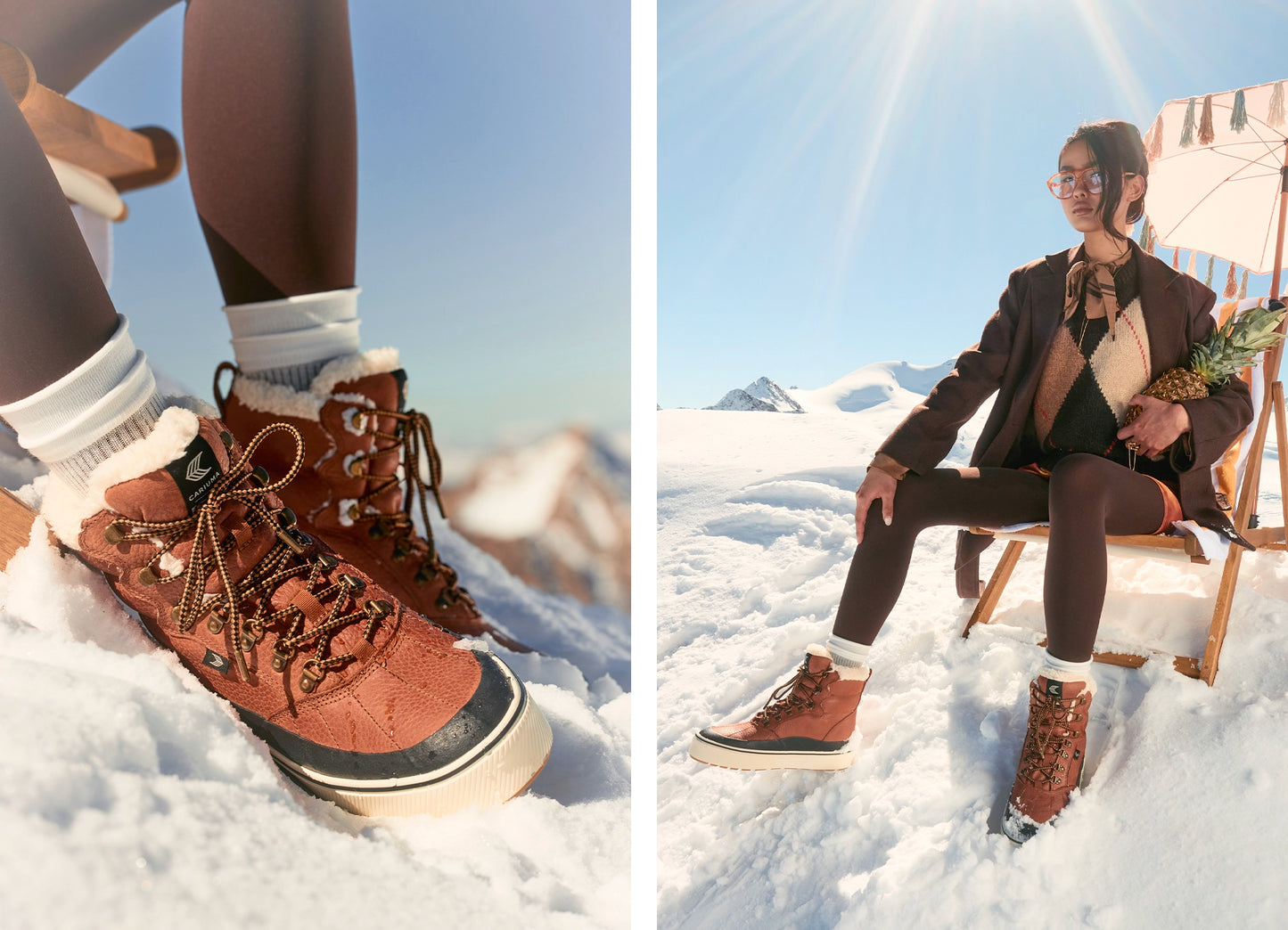 IBIRA Nubuck Sienna Brown Boot