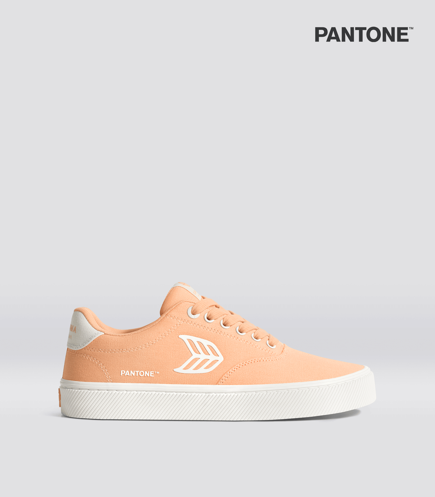 NAIOCA Canvas Pantone Peach Fuzz Off-White Logo