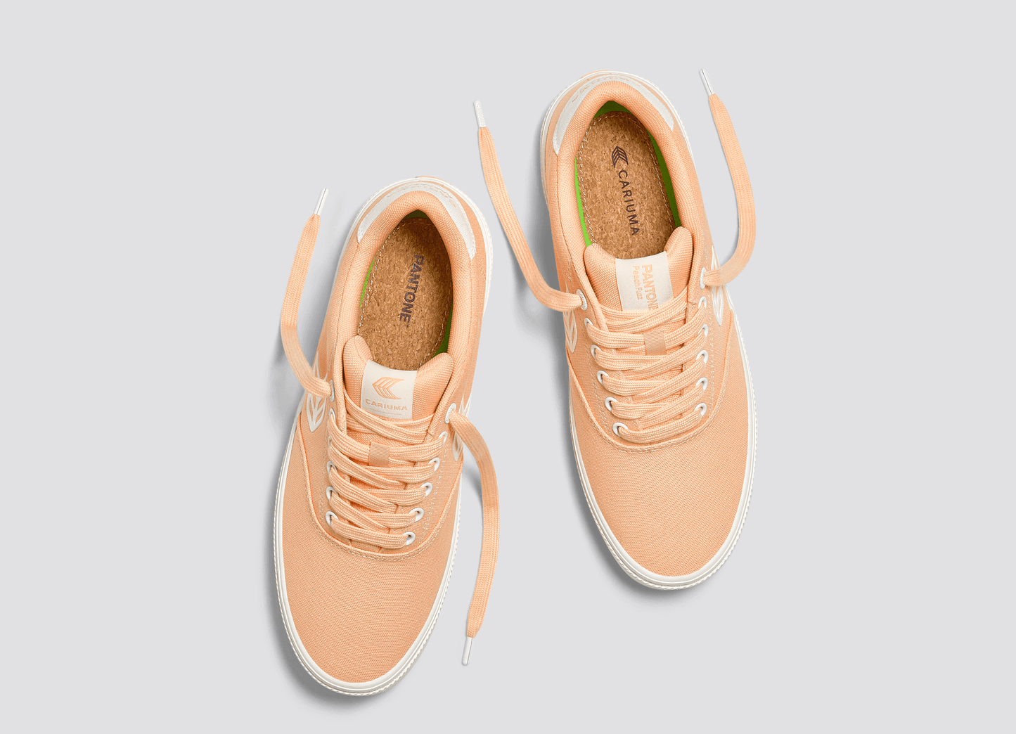 NAIOCA Canvas Pantone Peach Fuzz Off-White Logo