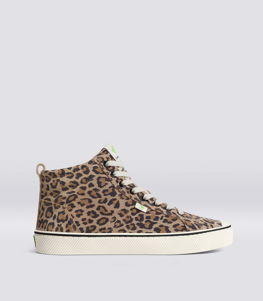 Cheetah print high top sneakers clearance
