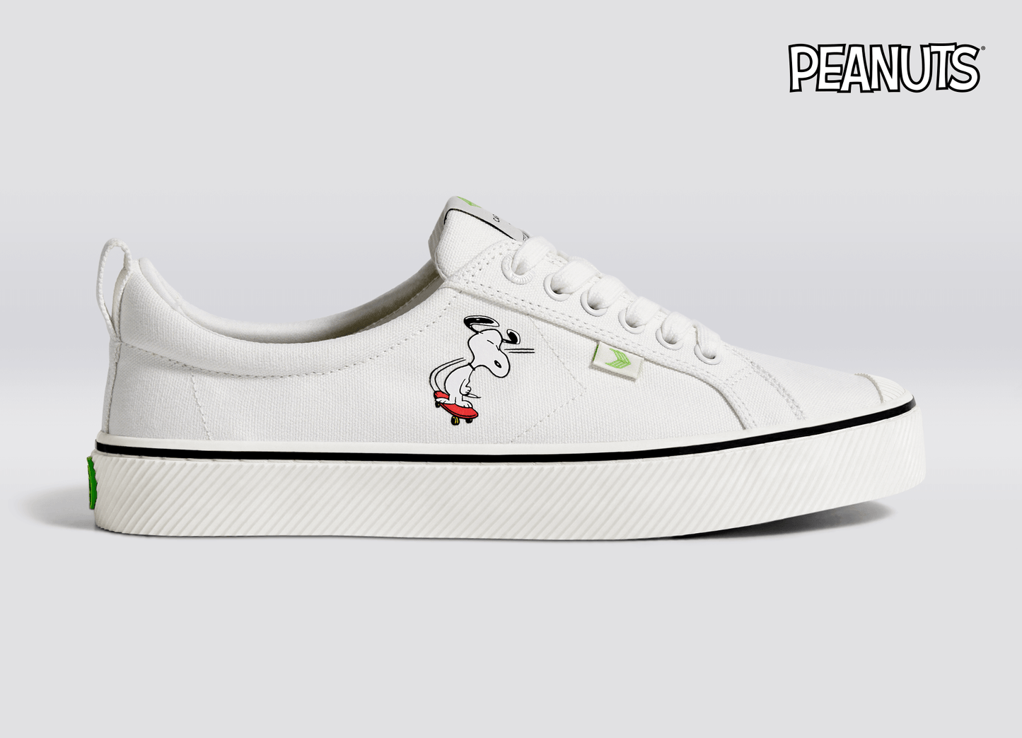 OCA Canvas Snoopy Skate Off-White