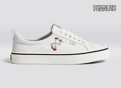 OCA Canvas Snoopy Skate Off-White