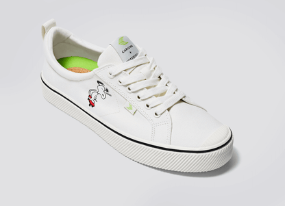 OCA Canvas Snoopy Skate Off-White