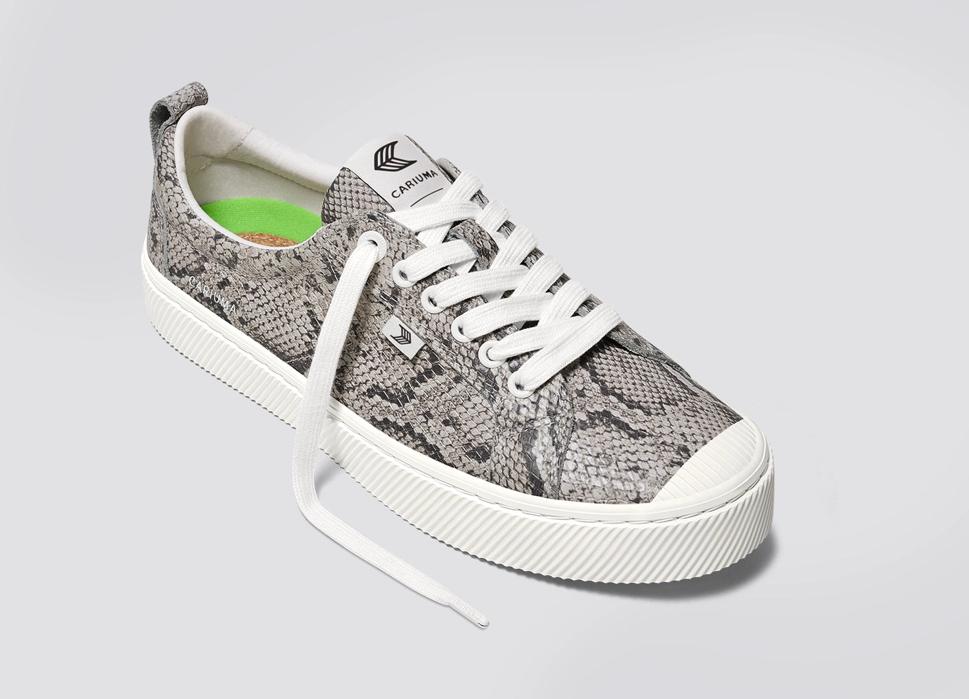 OCA Leather Snake Skin Print