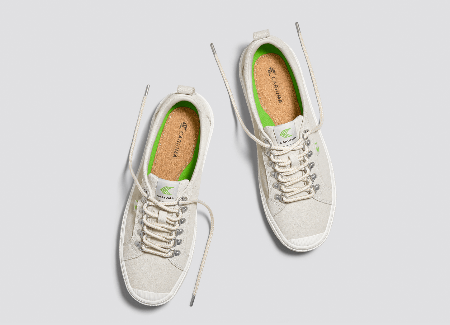 OCA Suede Speedhooks Vintage White