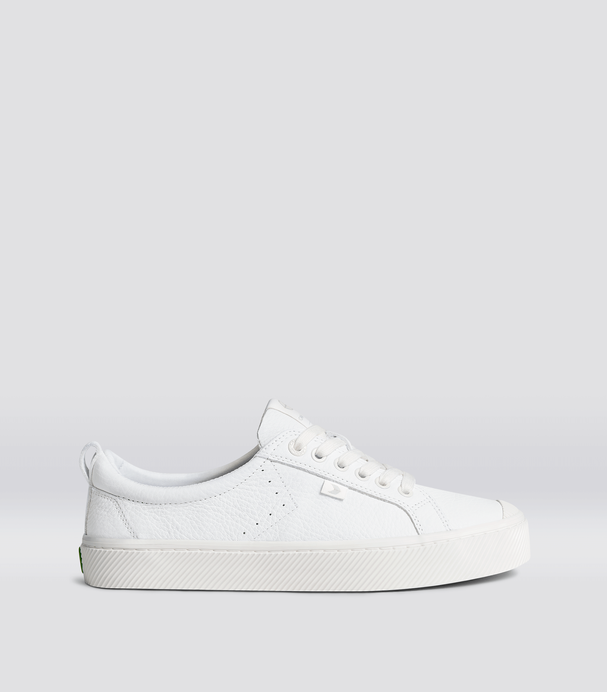 Sleek leather sales sneaker