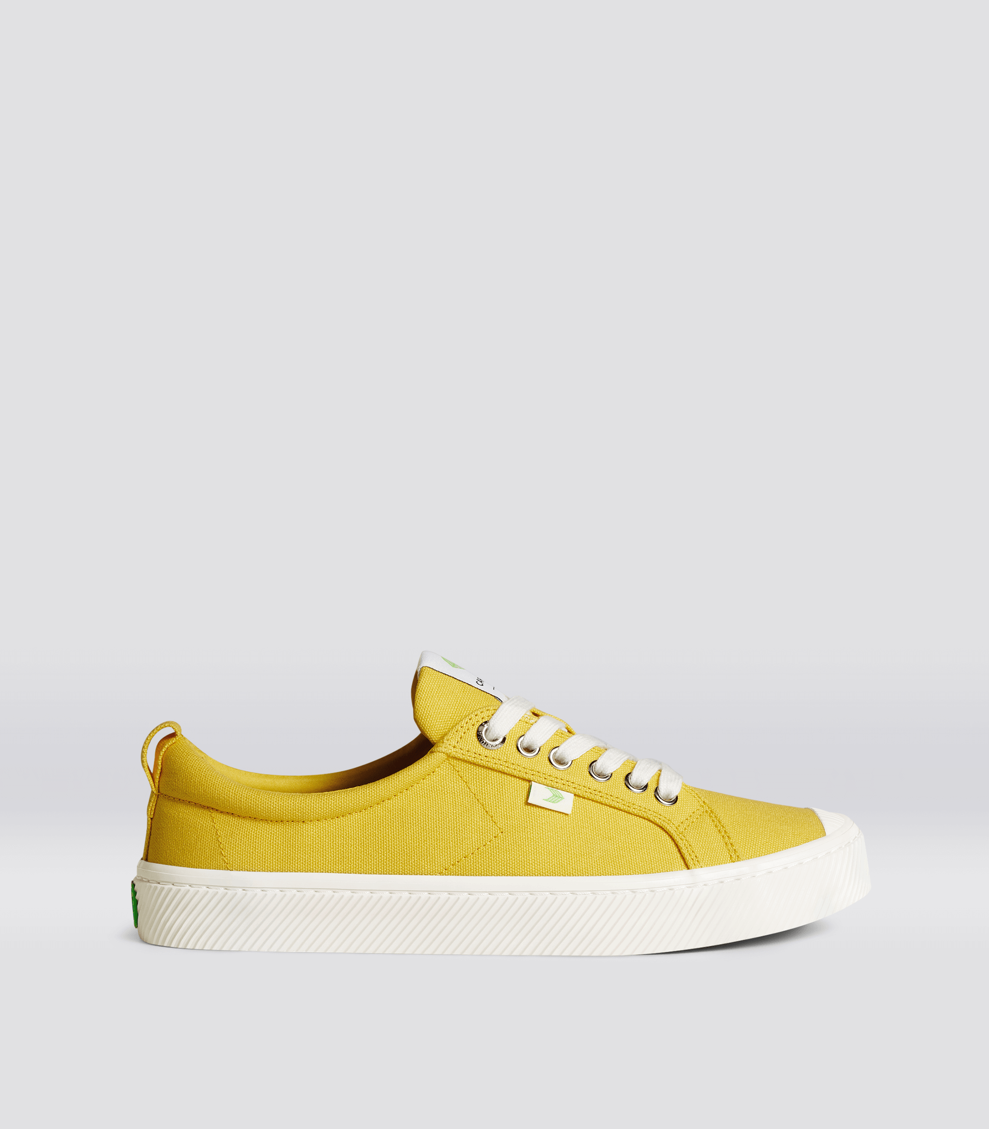 Yellow cheap canvas shoes
