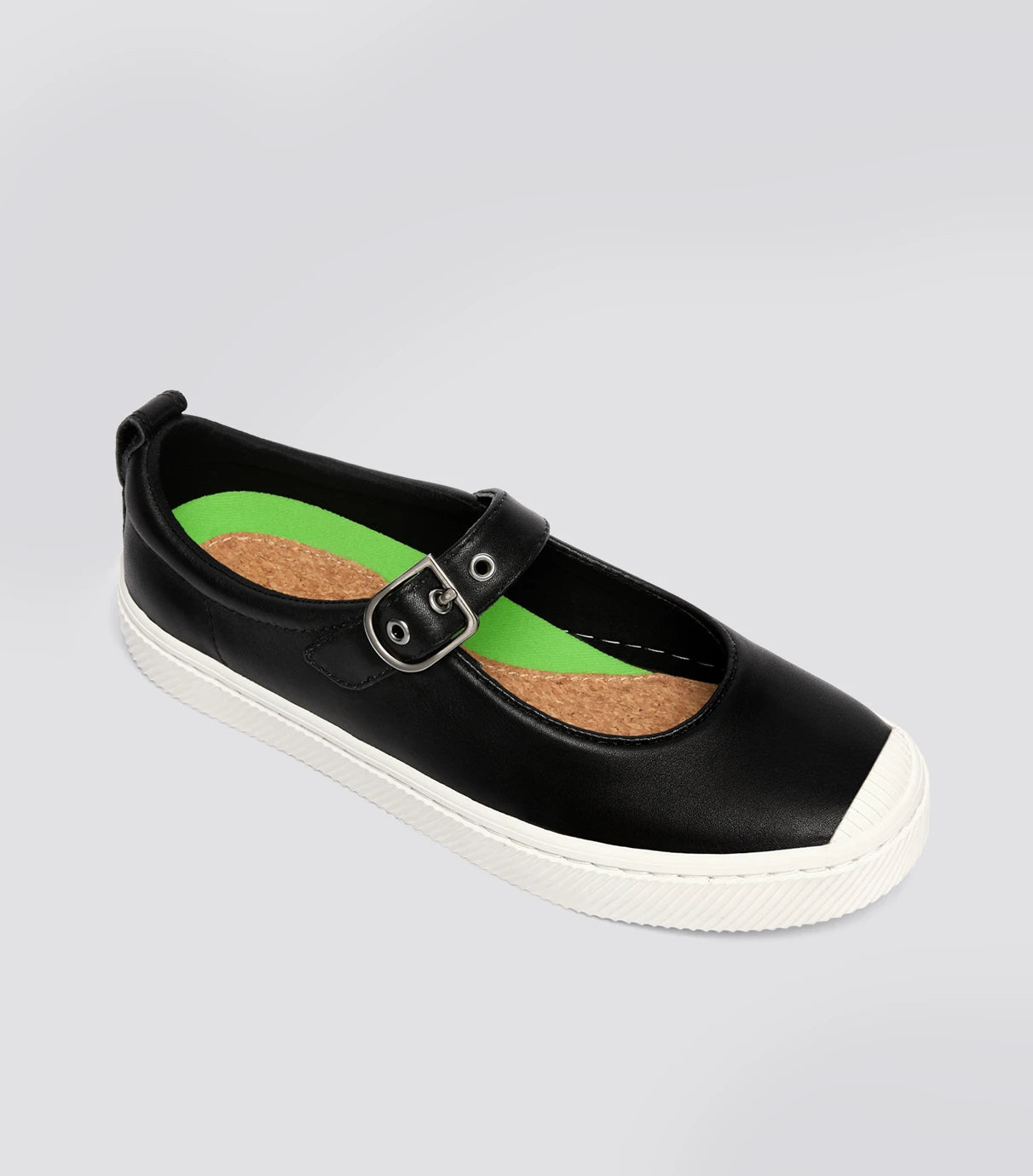 OCA Leather Mary Jane Black Napa