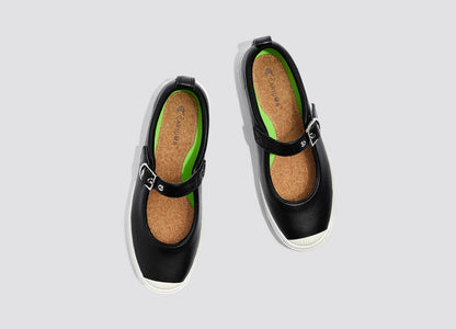 OCA Leather Mary Jane Black Napa