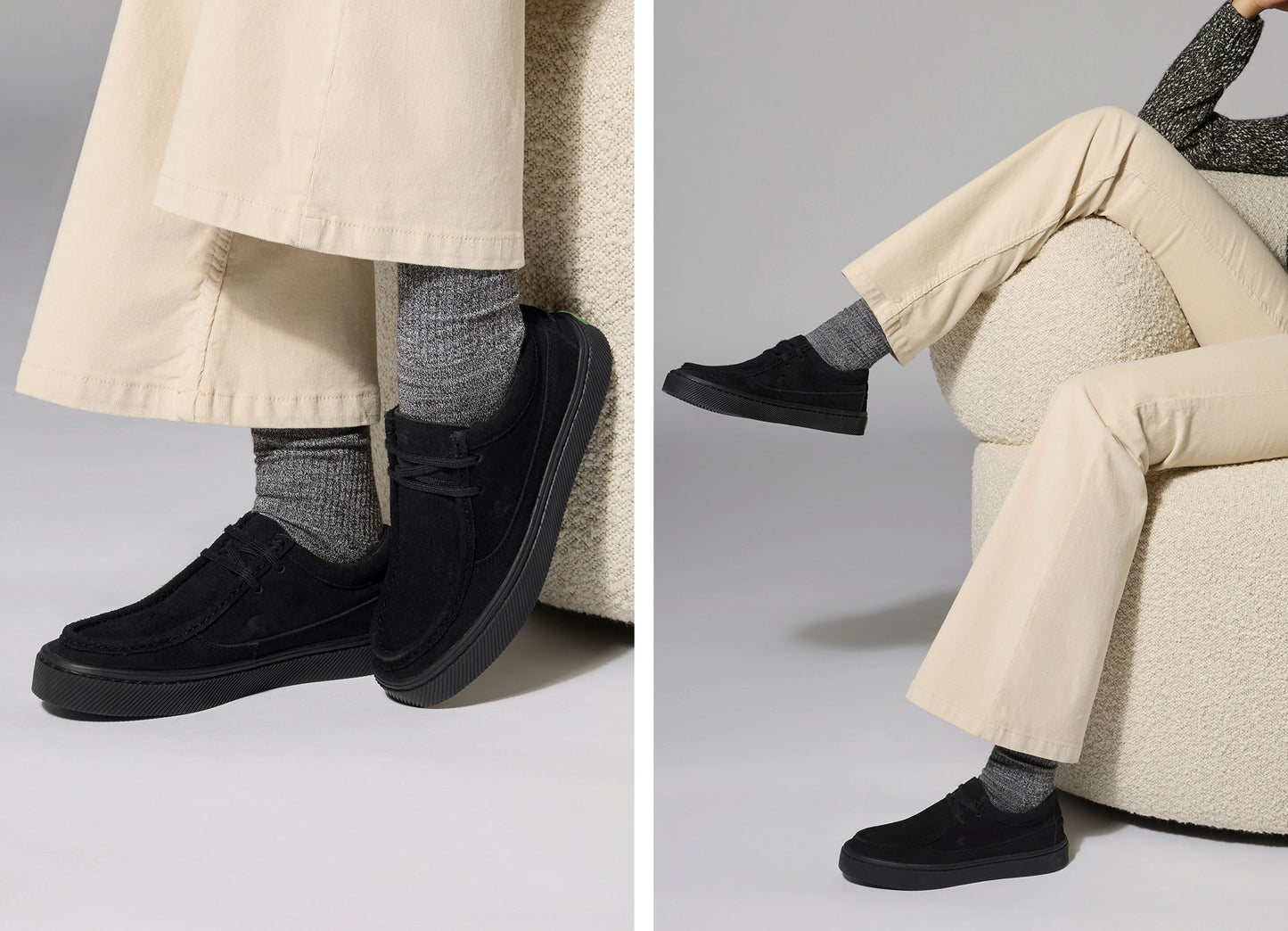 TECO Suede All Black