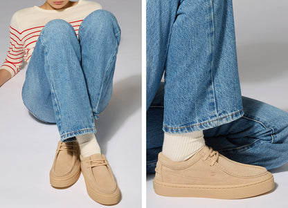 TECO All Latte Suede Sneaker