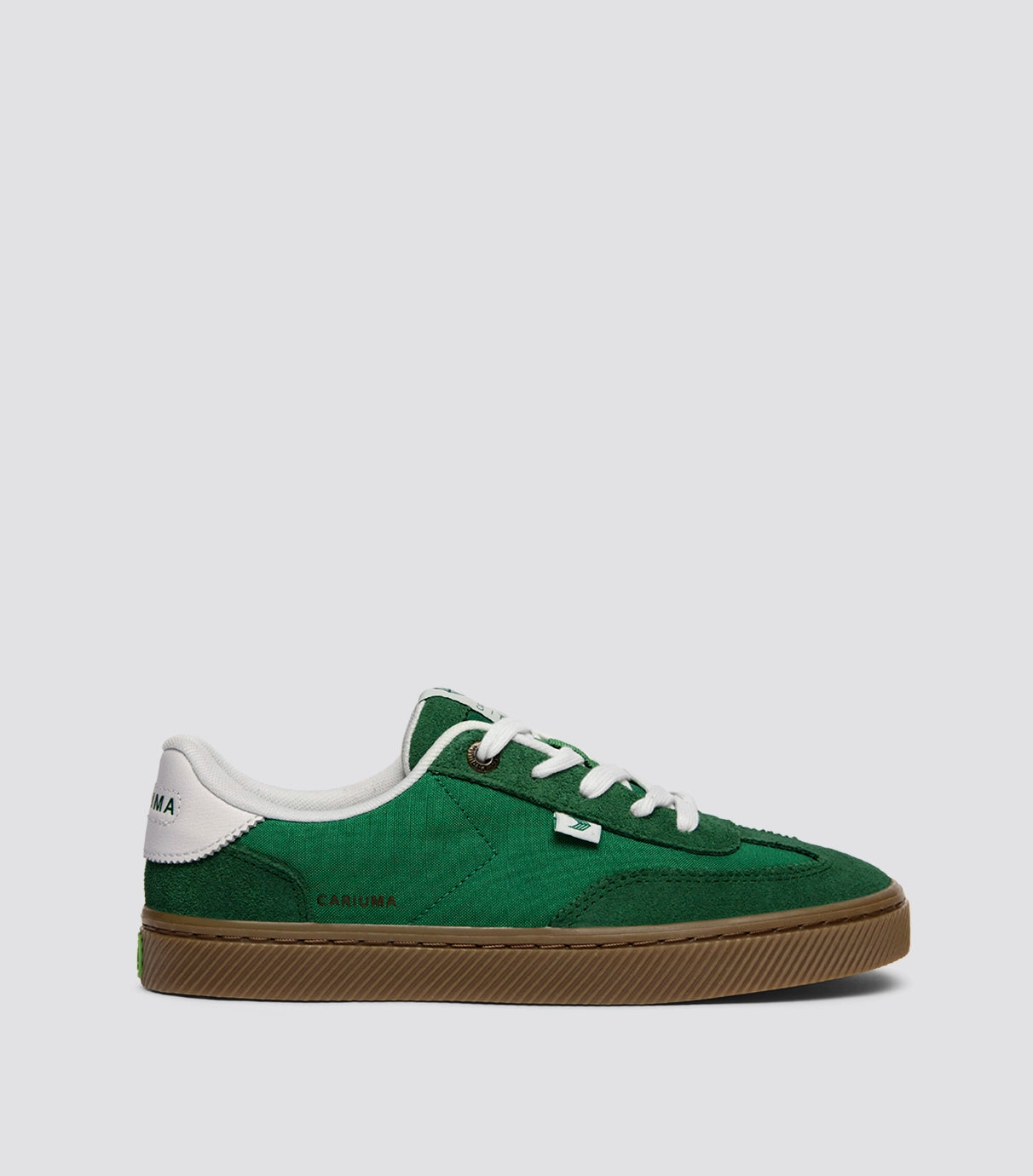 TOCA Gum Green Nylon and Suede Sneaker