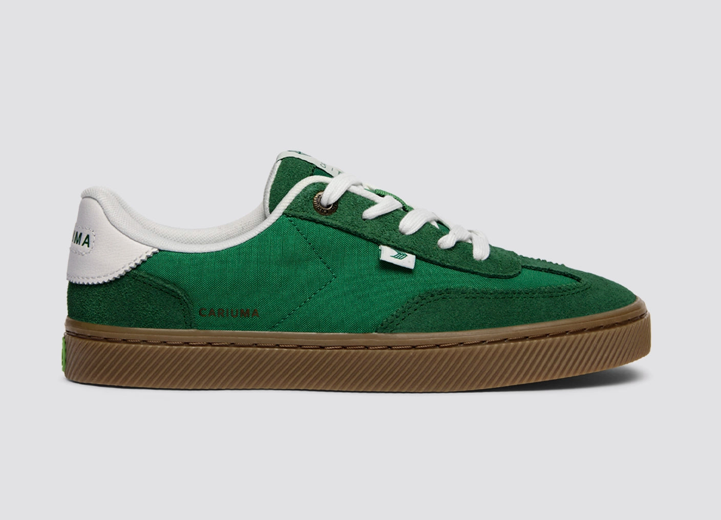 TOCA Gum Green Nylon and Suede Sneaker