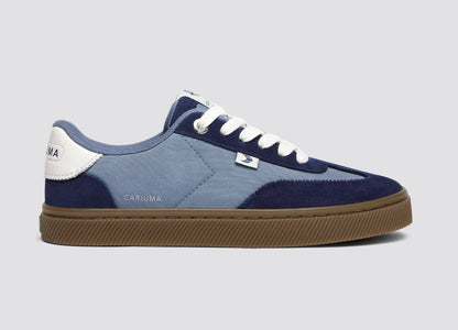 TOCA Nylon Teak Mirage Blue Suede Bright Navy