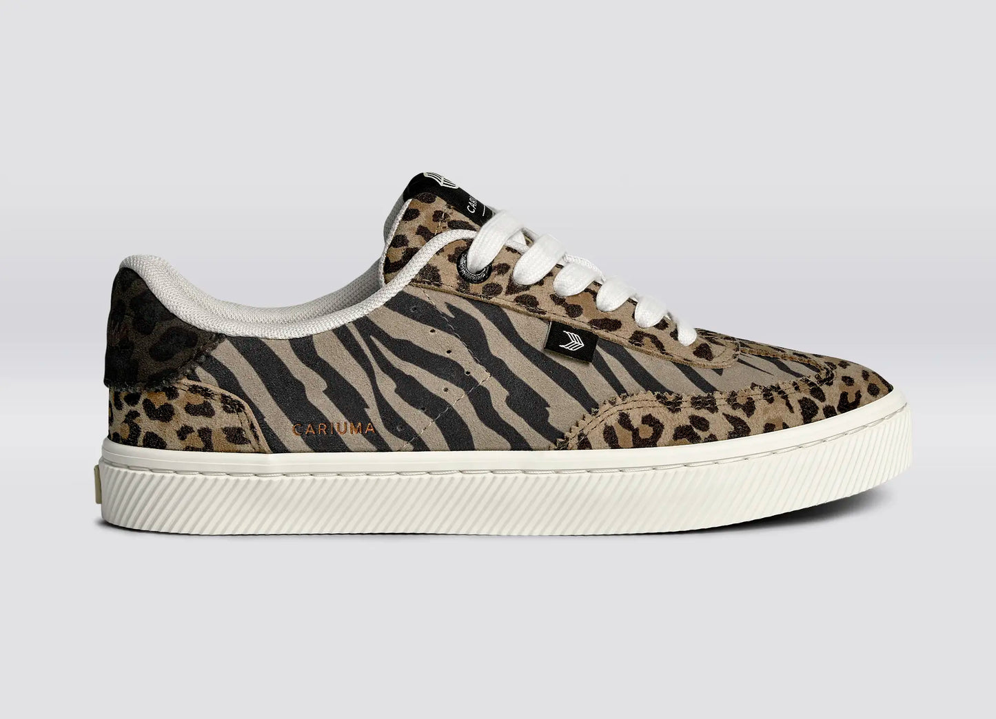 Women's Leopard Print & Zebra Print Suede Low Top Sneakers | Toca â C A R I U M A