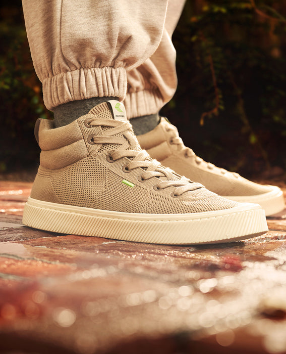 Georgiana knit high top top sneaker