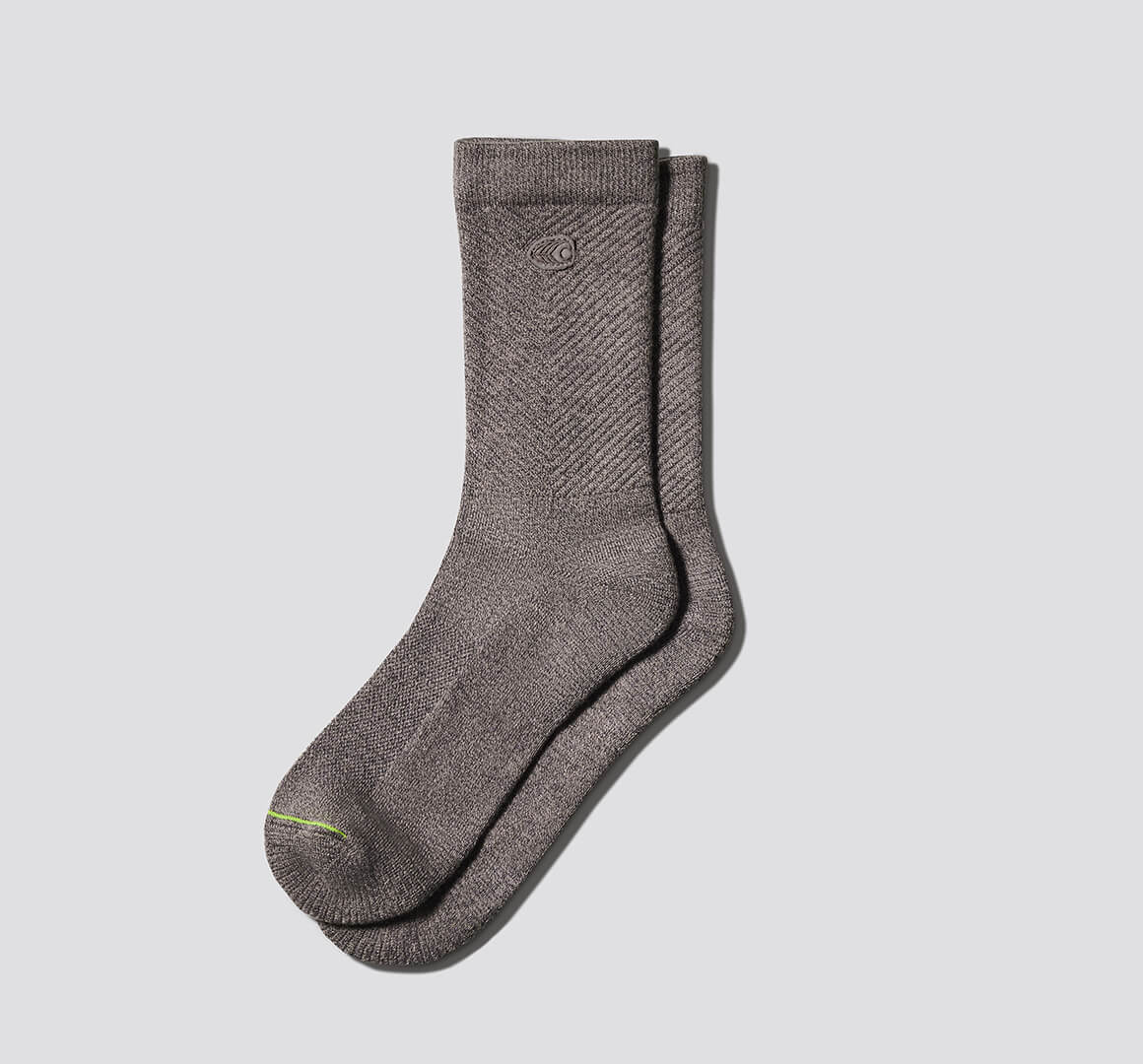Crew Socks Melange Grey