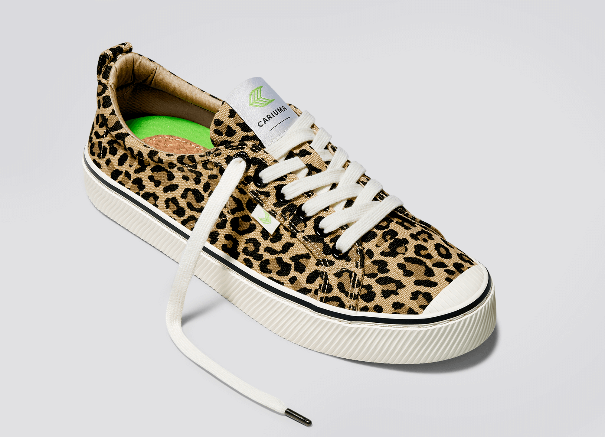 Leopard plimsolls online