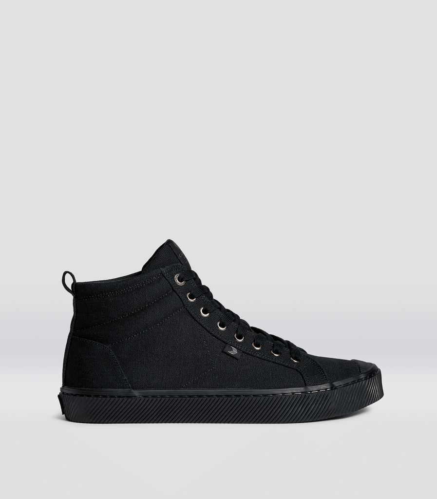 All black canvas sneakers outlet