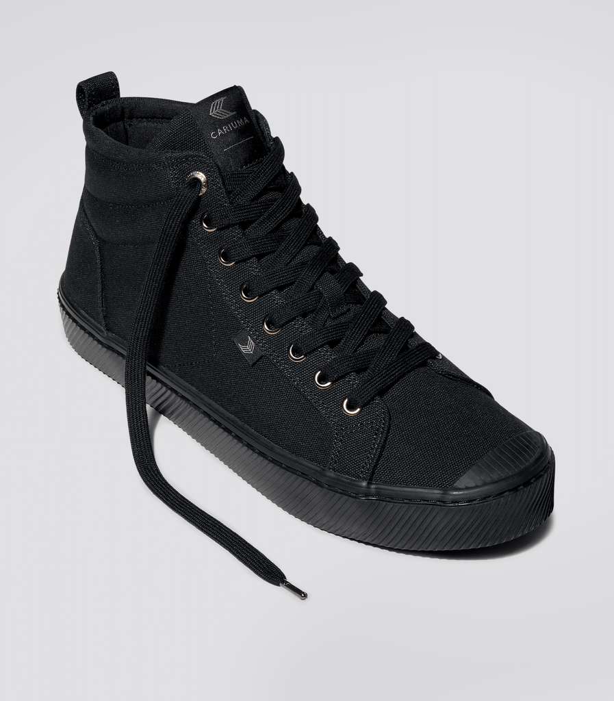 Black canvas with shiny sales woven women's arroyo sneakers