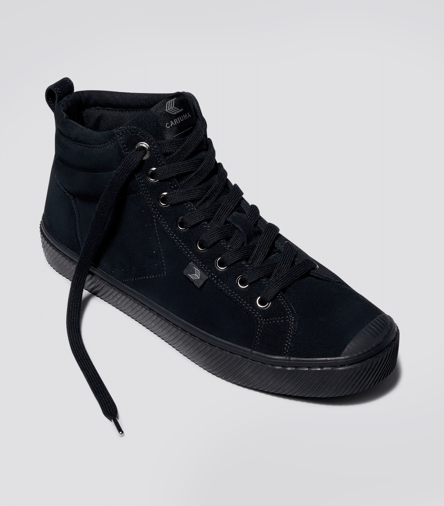 High top black sneakers top womens