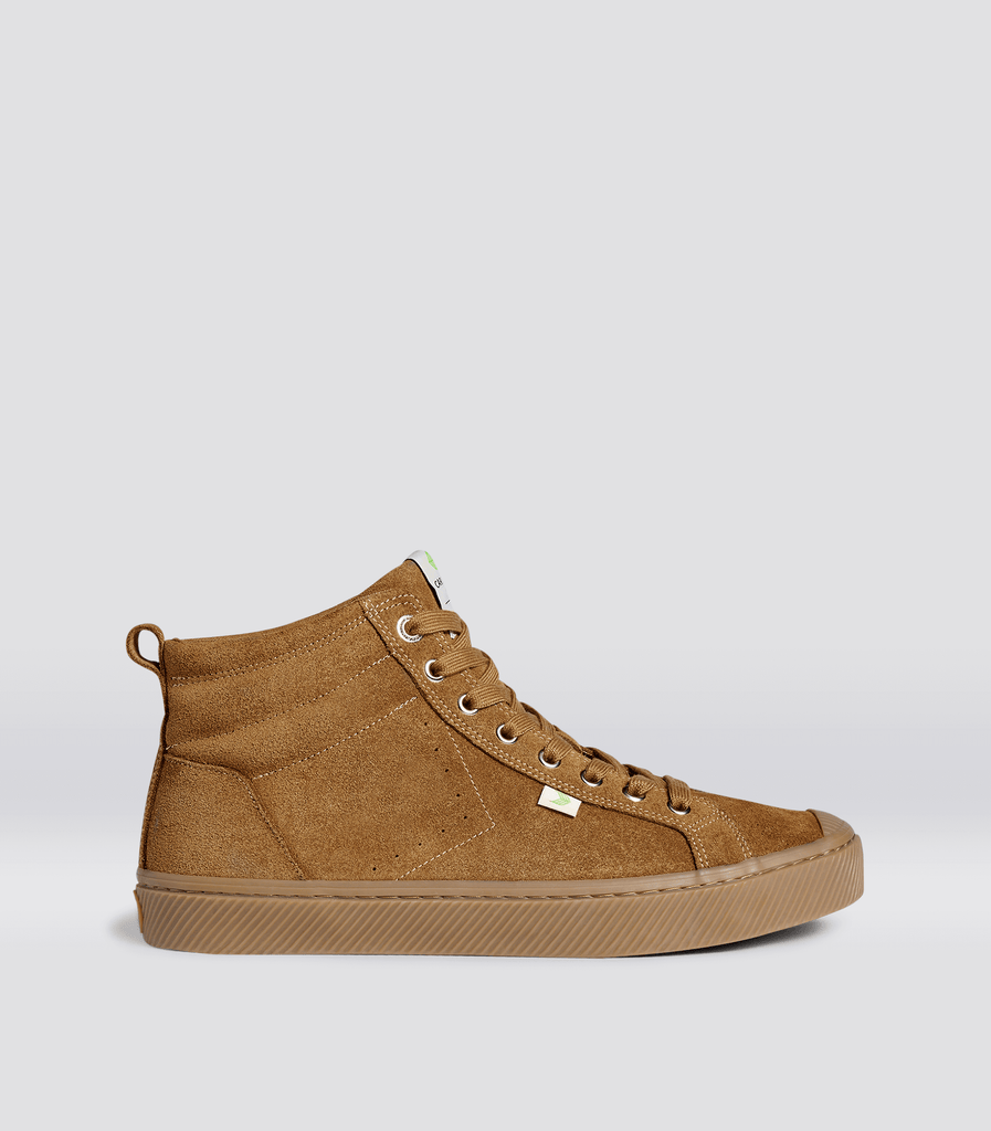 Camel high 2025 top sneakers