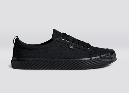 Cariuma OCA Low All Black Canvas Sneaker Men Black
