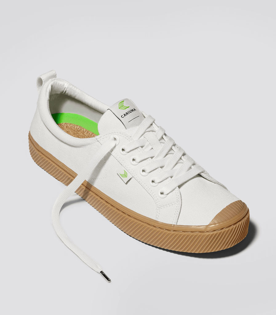 OCA Low Gum Off White Canvas Sneaker Men