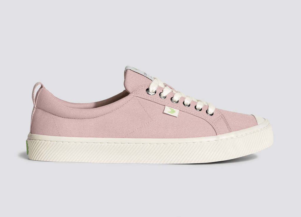 Women s Canvas Low Top Rose Sneakers OCA Low CARIUMA