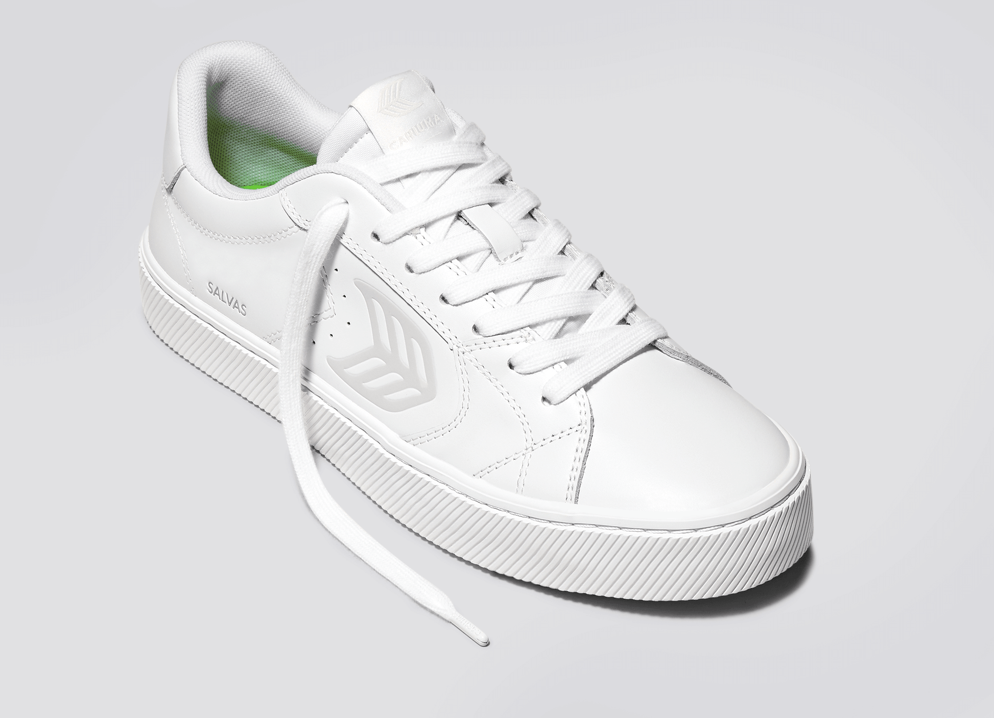 Women's Casual White Leather Sneakers | SALVAS – CARIUMA Women's Casual White Leather Sneakers | SALVAS – CARIUMA