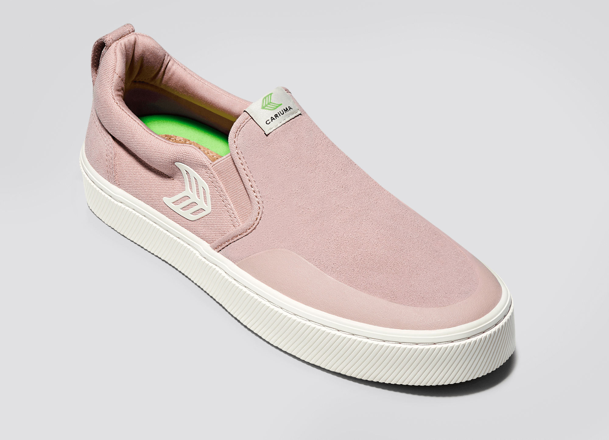 rose slip on sneakers