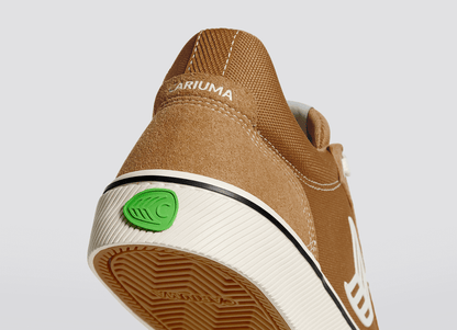 VALLELY PRO Suede and Cordura Camel Ivory Logo